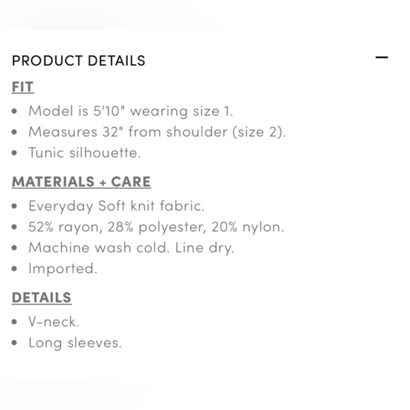 Torrid Everyday Soft Pullover Tunic Crew Sweater Charcoal Size 2 (18/20) V-Neck - Picture 11 of 12